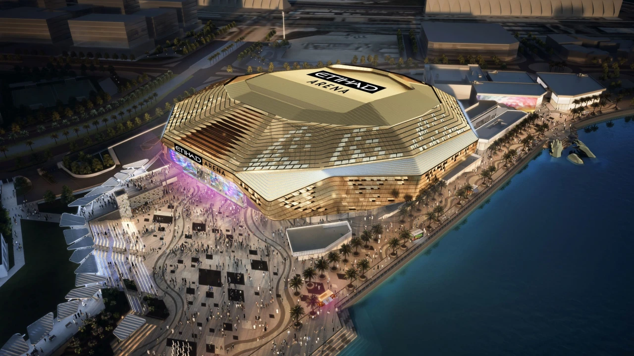 Etihad Park in Yas Island Abu Dhabi